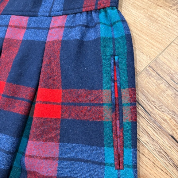 Vintage Pendleton Skirt Women's Red Tartan Plaid Wool Skirt Size 6 Made in USA - Picture 4 of 9